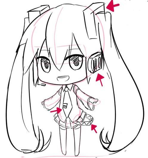 從白紙到彩色世界,Q版動漫人物的繪畫之旅