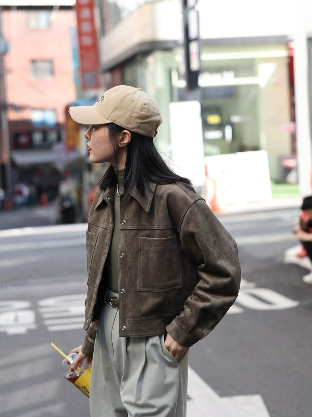 韓國街拍最新時尚潮流前線風采展示